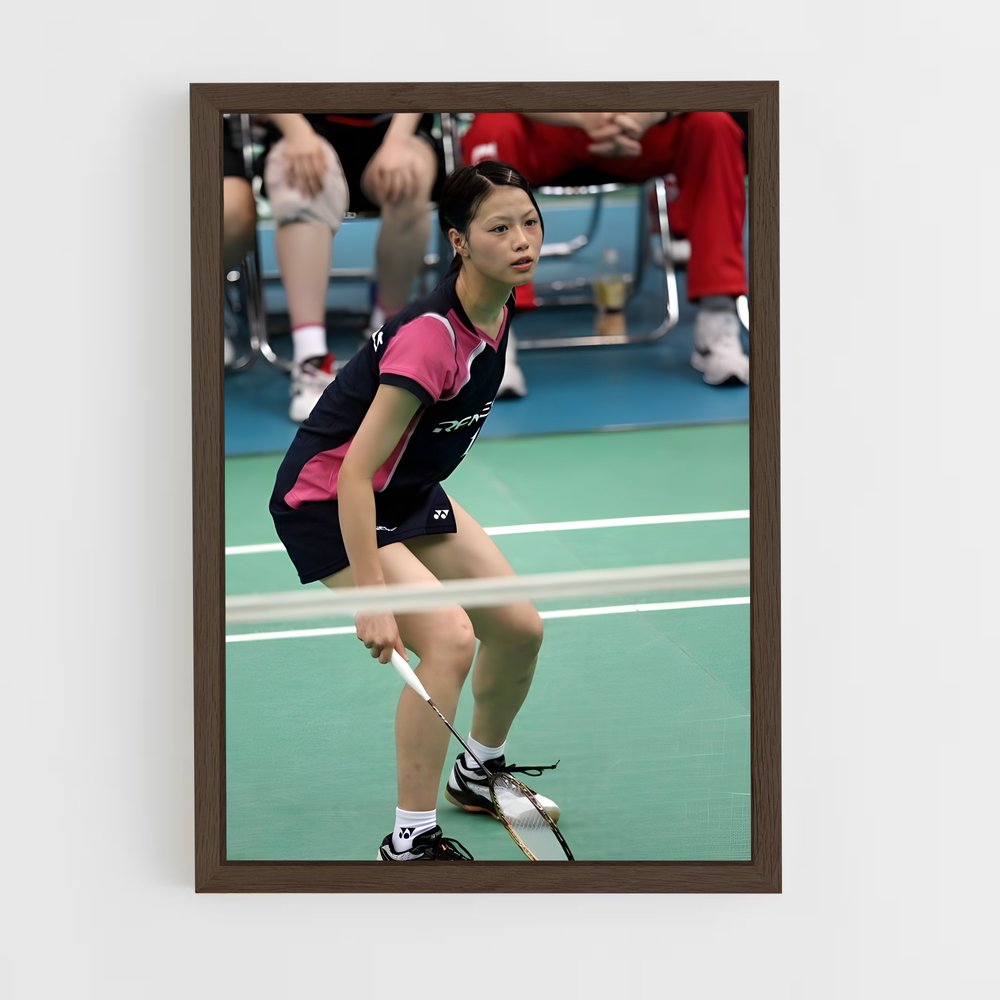 Poster Badminton en Plein Vol (vue 5)